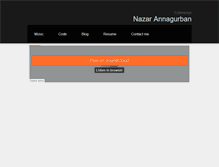 Tablet Screenshot of nazar.annagurban.com
